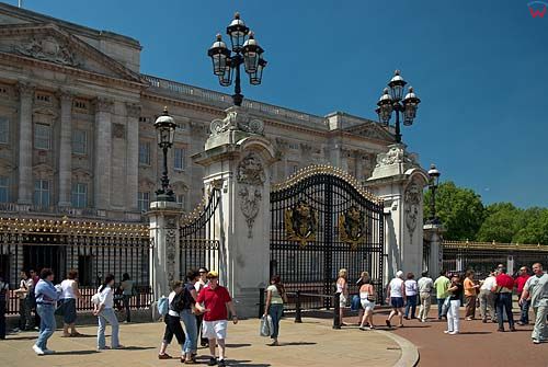 Londyn. Pałac Buckingham.